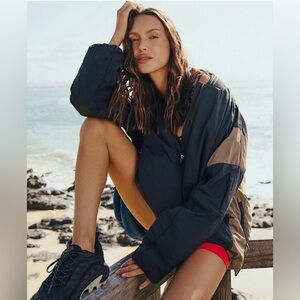 Free People Movement Match Up Rugby Pullover